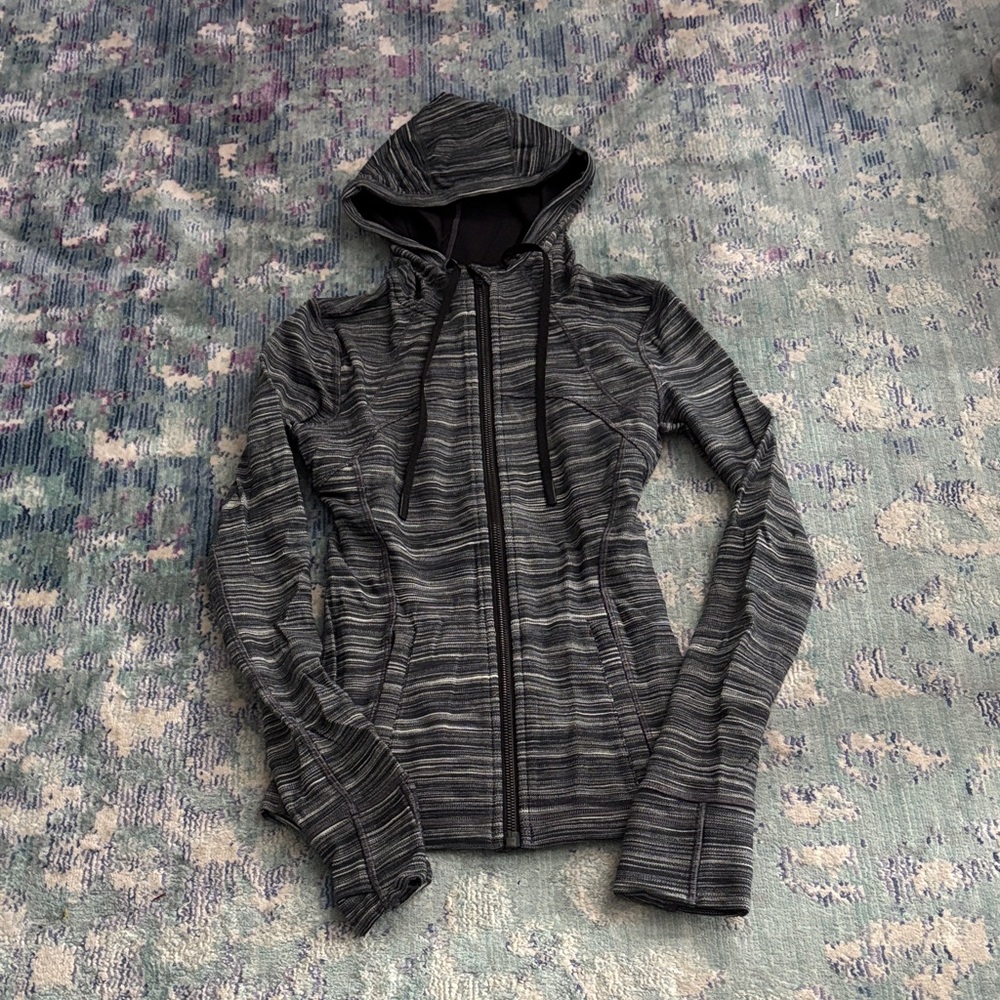 lululemon athletica Black and Gray Define Jacket